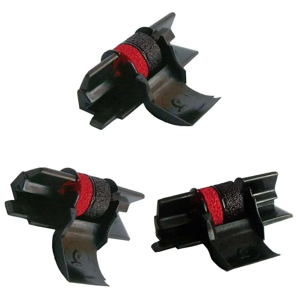 5Pack Calculator Ribbon Replacement for Ink IR-40T Calculator Roller Black/R