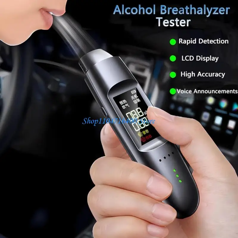 y1gd Compact Alcoholic Tester Featuring Fast Non Contact Detection USB Charging