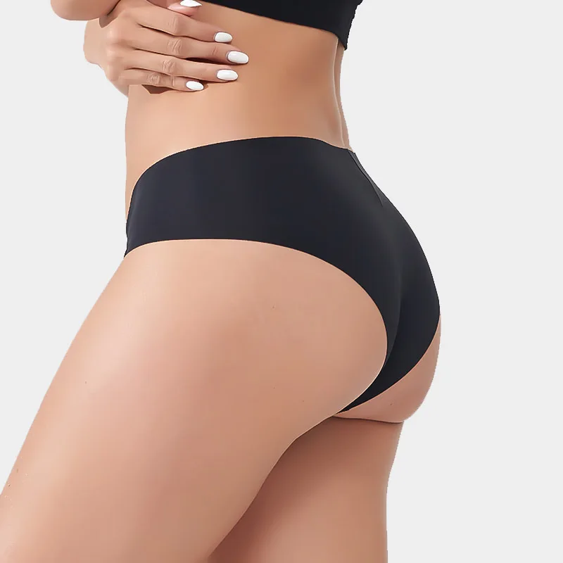 New Euro Style Underpants Low Rise Panties Breathable Icy Feel Briefs Seamless Construction with Invisible Stitching
