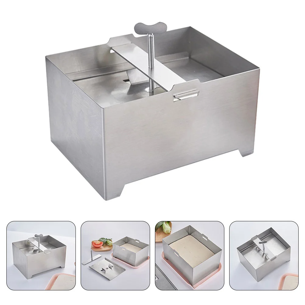 

Tofu Press Food Grade Durable 304 Stainless Steel Tofu Maker Multifunctional Diy Tool Lover Housewife Mother Gift Kitchen Helper