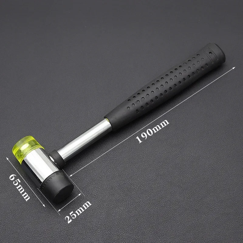 25mm 30mm 35mm 40mm Mini Hammer Nylon Head Mallet Hand Tool Non-Slip Handle Nylon Rubber Used As Wood Plastic Jewelry Crafts