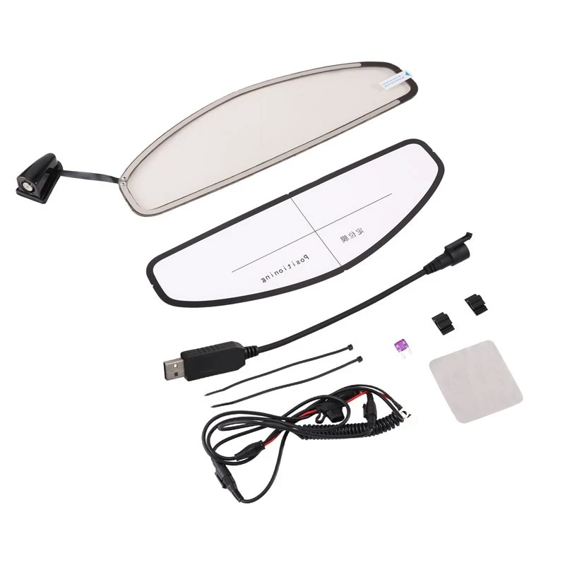 NEW-Motorcycle Heating Film Winter Motorcycle Electric Heating Film For Helmet Heating Ultra Clear Lenses Patch Film