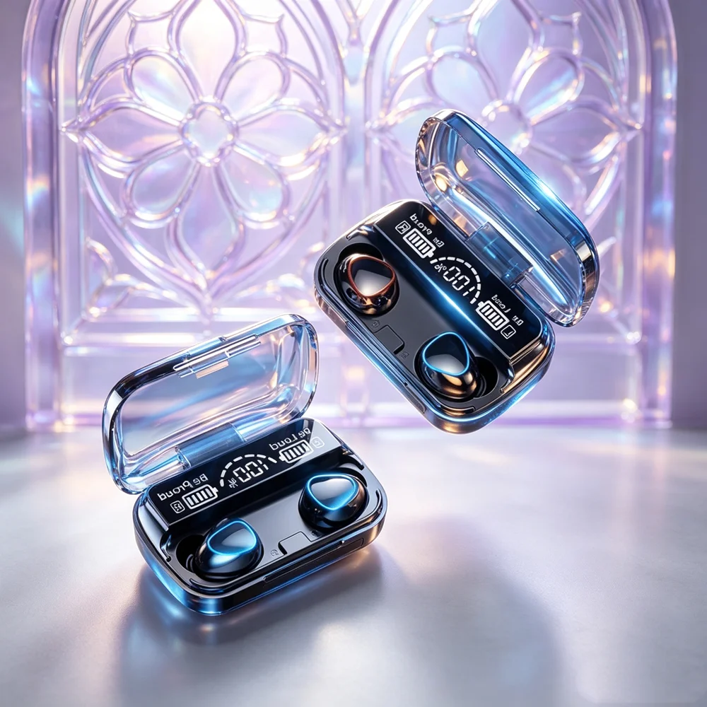 Wireless Earbuds Bluetooth Headphones Secure-clasp Bluetooth Earphones Prevent Accidental Drops During Vigorou Physical Activity