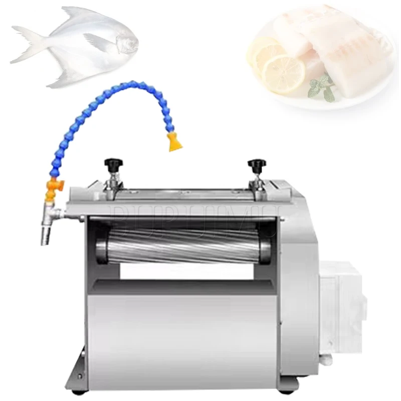 

Desktop Small Fish Squid Peeling Machine Commercial Use Fish Peeler