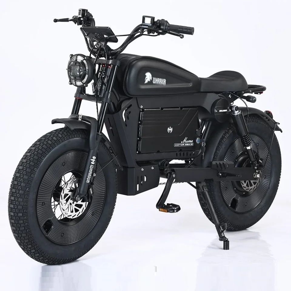 -SS10 20 Inch 3000W Rear Hub Motor US Black Warrior Ebike 30AH/60AH Lithium Battery 140KM Electric Off-road Mountain Bike image 7