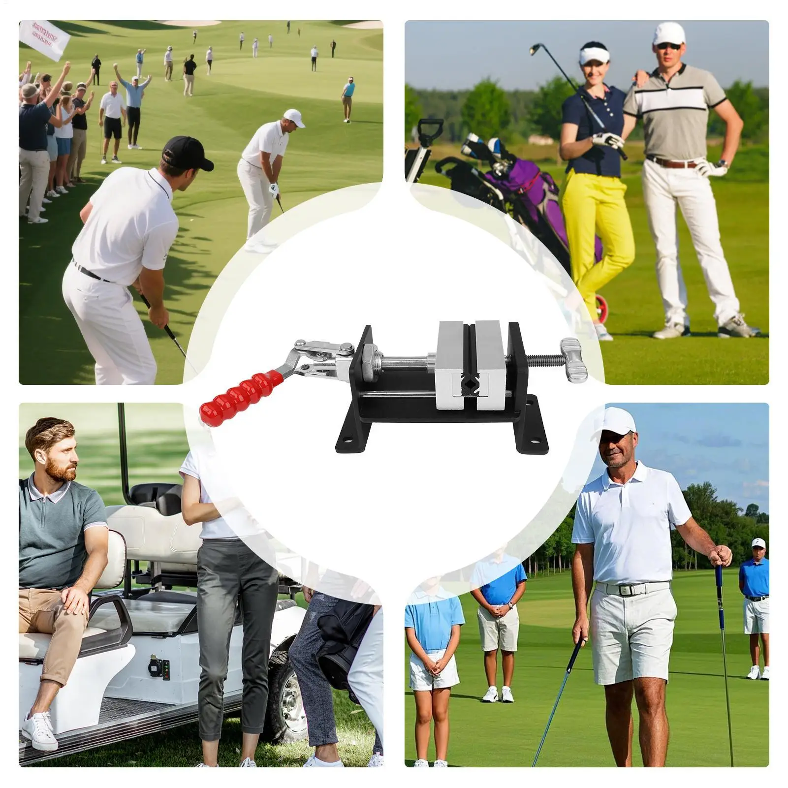 أداة إزالة نادي الجولف القابلة للتعديل، أداة إزالة قبضة الجولف للمنزل والتدريب في صالة الألعاب الرياضية في الهواء الطلق #5