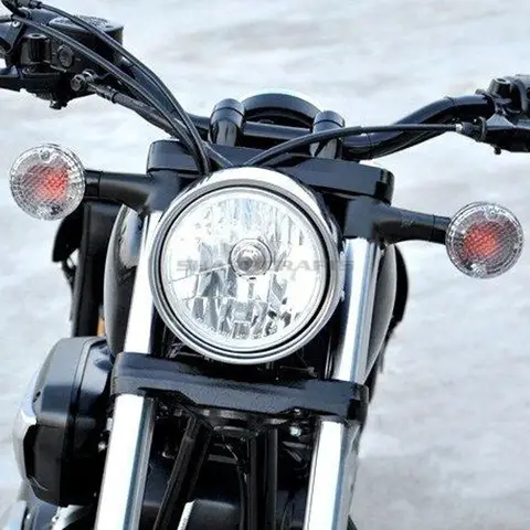 Motorcykel Blinkers Blinkers Linsskydd Fram/Bakr För Kawasaki Vulcan VN1500/1600/900/800/750/500 VN1500 VN800 VN500 12 best sales Kawasaki VN 1500 tillbehör - №7