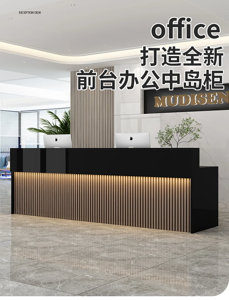 Aesthetic Reception Desks customized Beauty Salon Reception Desk Drawers Luxury Banco Reception Centro Estetico Office Furniture