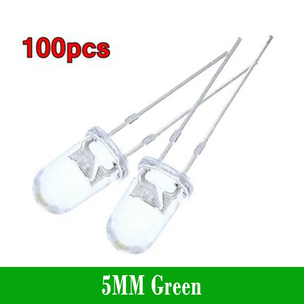 超高輝度透明LED電球,5mm,赤,青,緑,白,黄色,240手作り,2パッチ,家庭用照明が長持ち