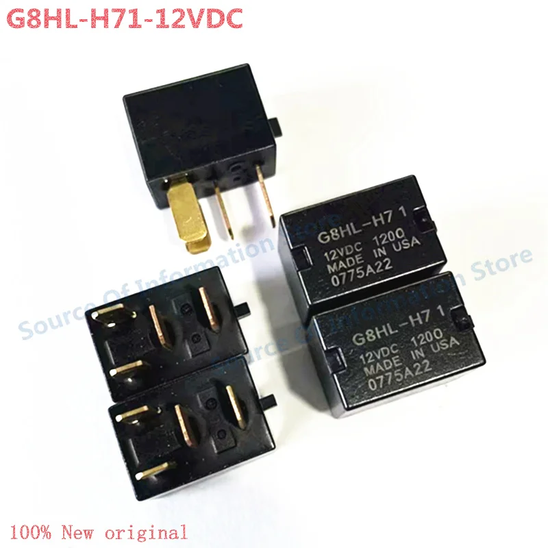 

5pieces G8HL-H71-12VDC Automotive Relays (4-Pin), 100% New