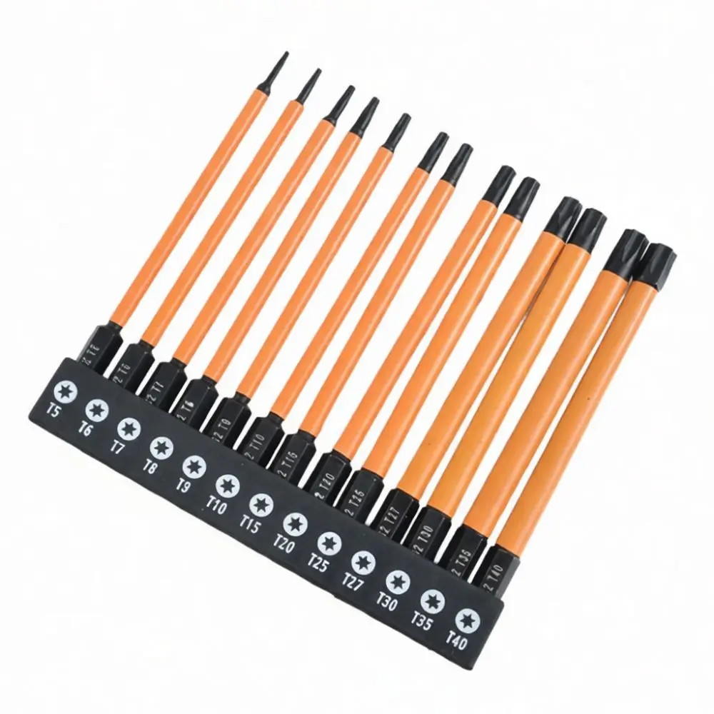High Hardness S2 Alloy Steel Star Torx Bit Set Precision Screwdriver Tools For Electronic Repair Maintenance Work