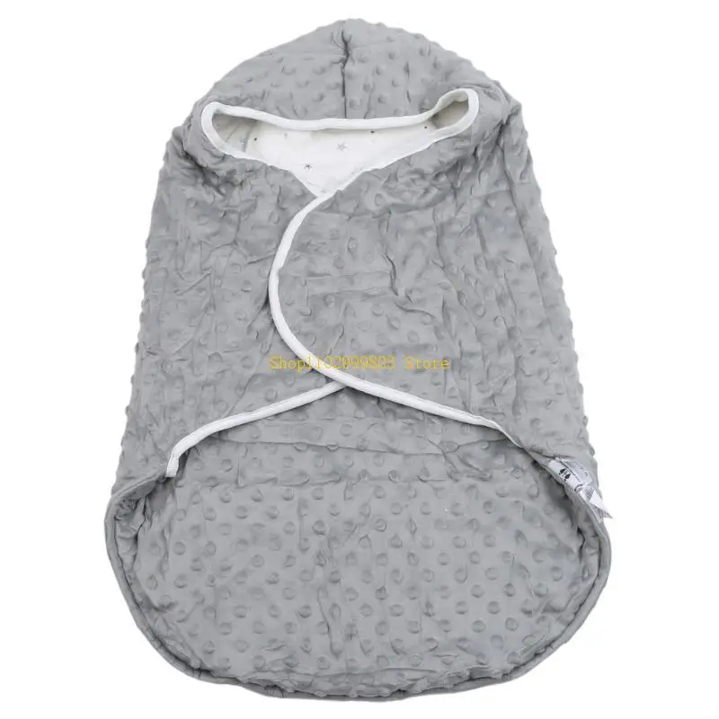 بطانية مقاعد السيارة للأطفال من القطن الناعم لحديثي الولادة، بطانية للأولاد والبنات J0MF