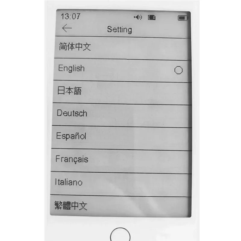 B27B 잉크 스크린 휴대용 MP3 플레이어 전자 책 리더 음악 플레이어 2.8 인치 터치 디지털 블루투스 라디오 자동차 사전