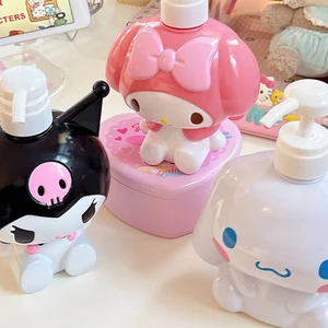 Şişe doldurma-kawaii sanrio hello kitty cinnamoroll kuromi dağıtıcı şişe kremi, kaplar, doldurulabilir, sıvı sabun için Buzdolabında ilk 10 satış alpicool-no. 7