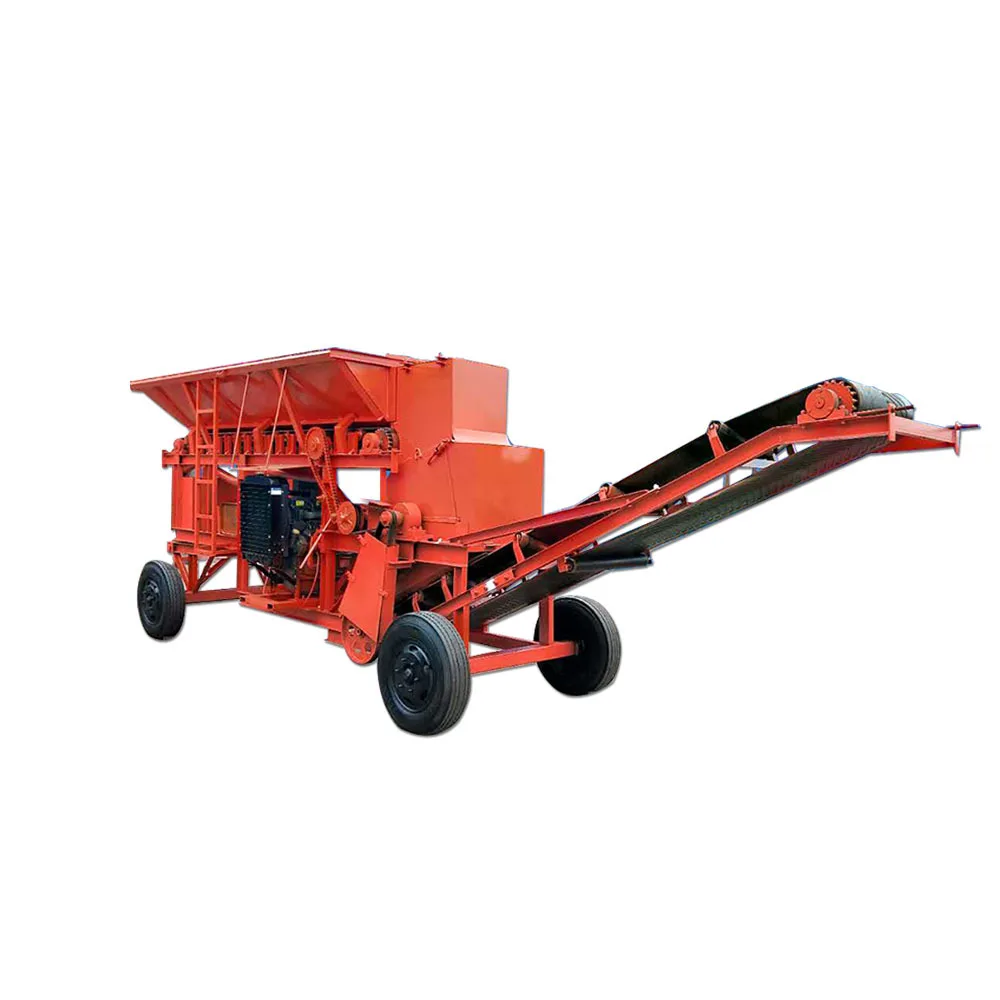 

Crusher, large, mobile, pebble, sand, construction waste crushing