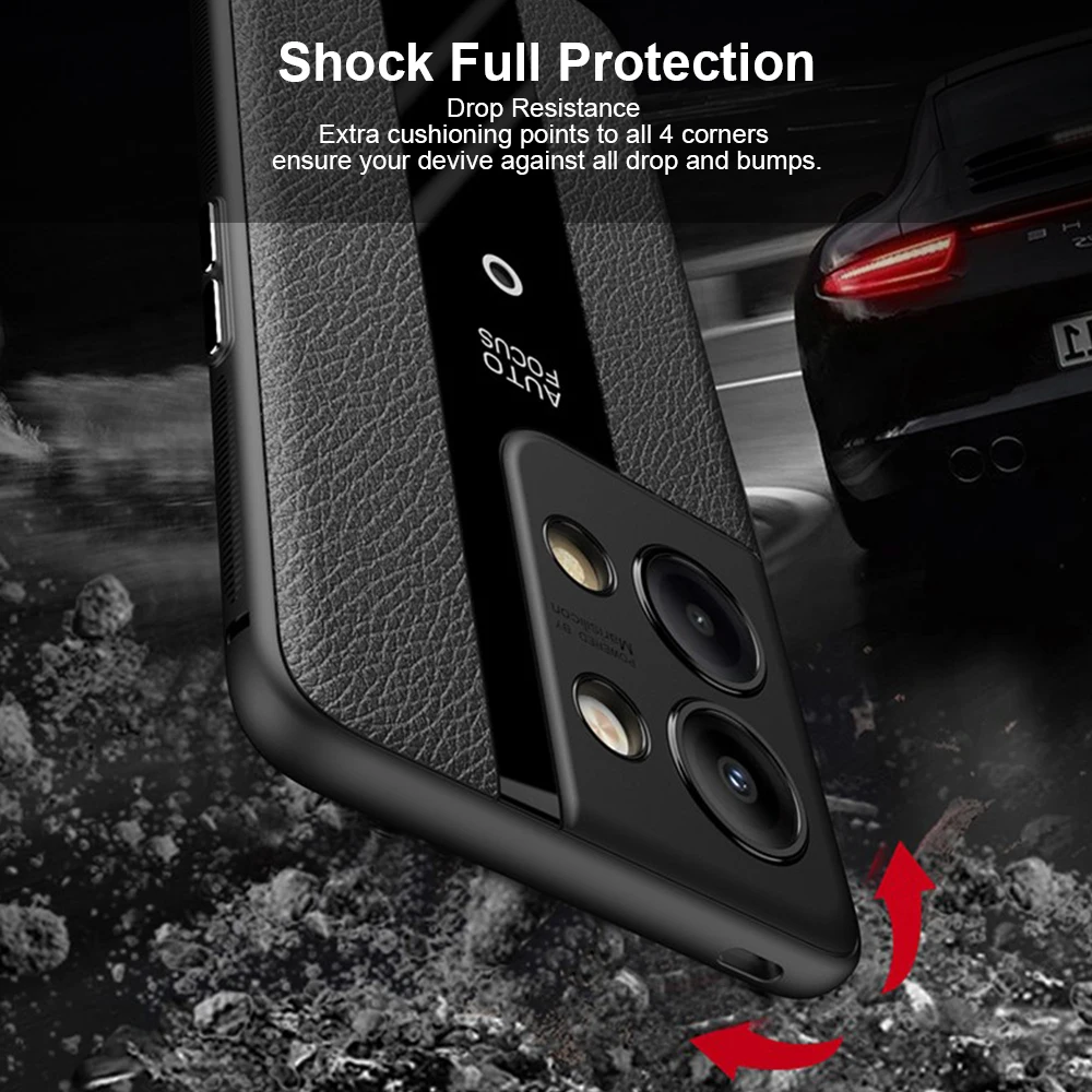 Classic Shockproof luxury Phone Cover For OPPO Reno 9 Pro Frosted Texture Slim Matte Protective Fundas For Reno9 Coque