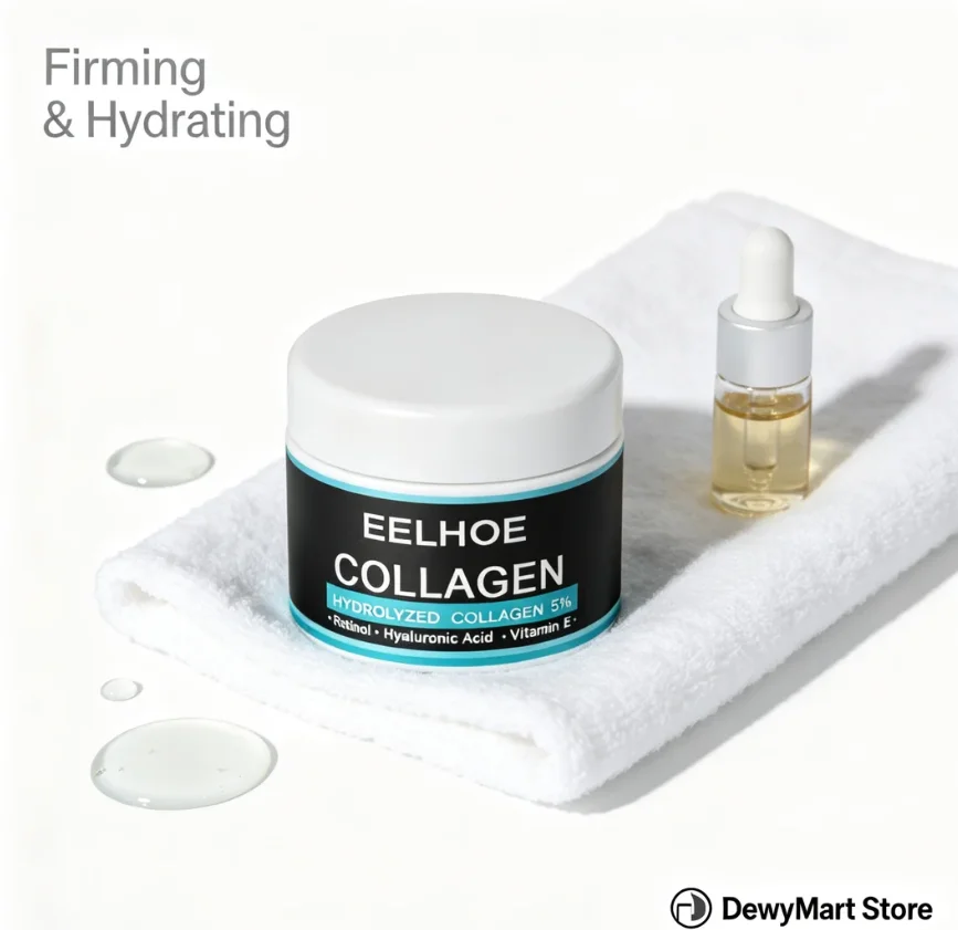 

EELHOE Men's Anti-Aging Cream, Firming & Hydrating Face Moisturizer with Retinol and Collagen for Fine Lines