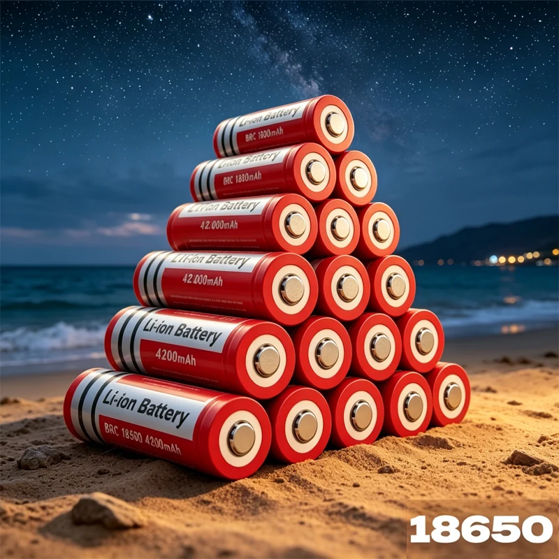 

Lerp 2026 New 4200mAh 3.7V 18650 Rechargeable Li-ion Battery, Fits Wireless Microphone&Portable Audio Devices, High-Cycle.