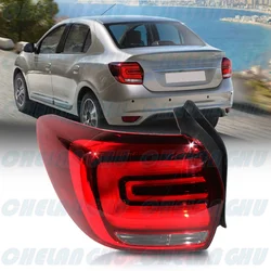 Tail Light For Renault Symbol 2017 2018 2019 2020 2021 Left Side Rear Lamp Brake Light Without Bulbs 265550533R Car accessories