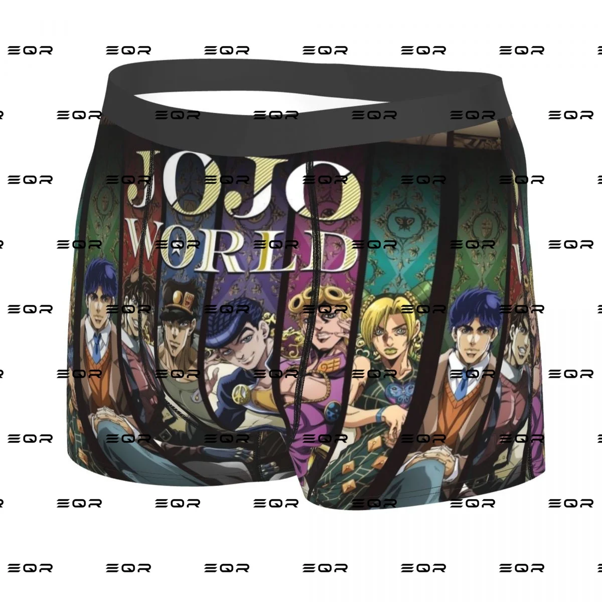 Jojo Bizarre Adventure Man's Underwear, Highly Breathable printing High Quality Gift Idea