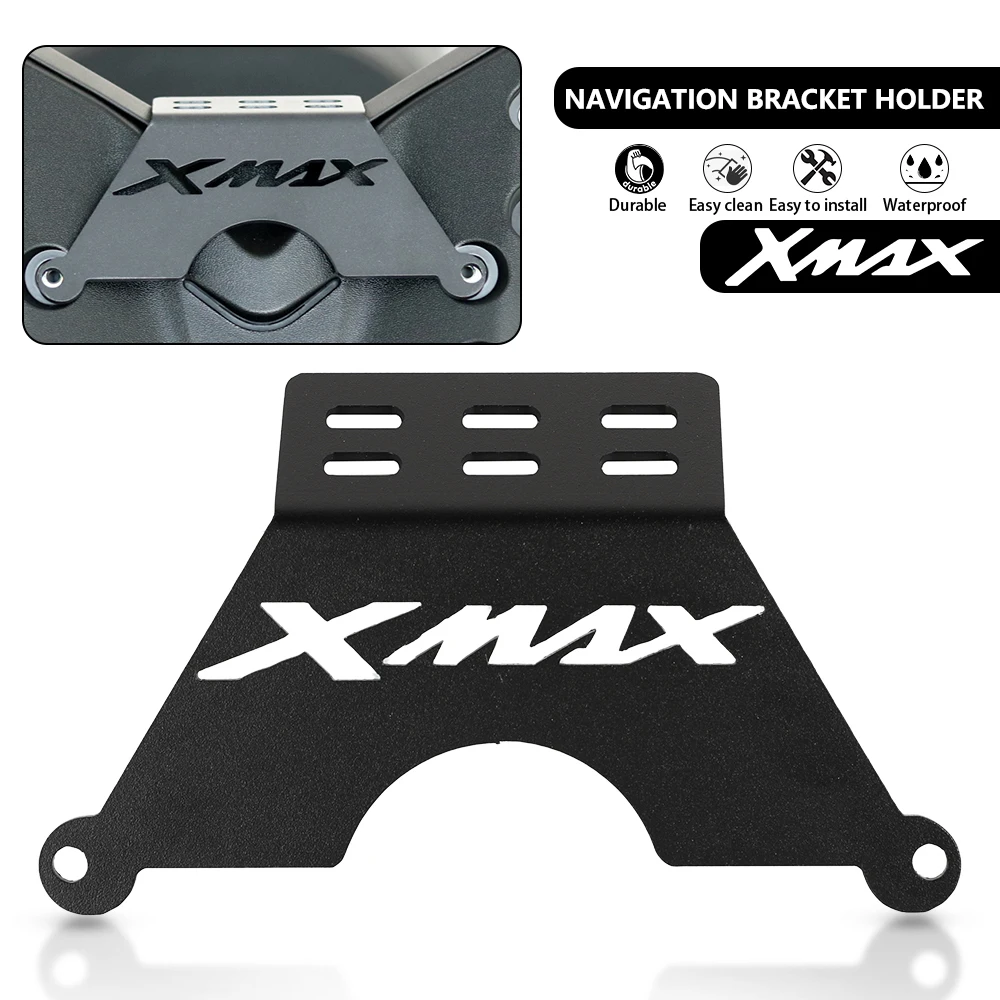 

2022 2023 For YAMAHA XMAX 250 XMAX 200 XMAX 400 X-MAX 125 XMAX125 2018 -2021 Scooter Gps Navigation Mobile Phone Holder Bracket