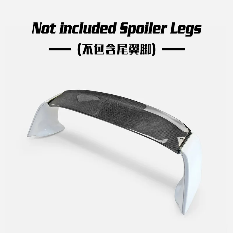 Compatible with Honda TYPE R Eighth Generation Civic FD2 Carbon Fiber Modification Parts FEELS Spoiler Center Panel Fixed S