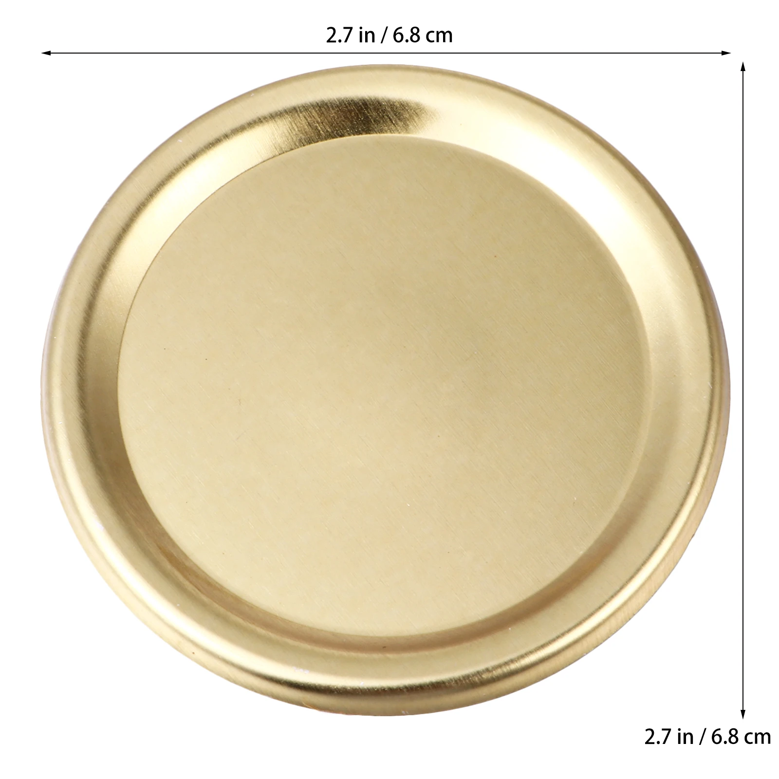 24 قطعة غطاء صفيح واسع الفم ميسون جرة الأغطية تعليب محكم الختم Ersatzdeckel Einmachdeckel غطاء معدني