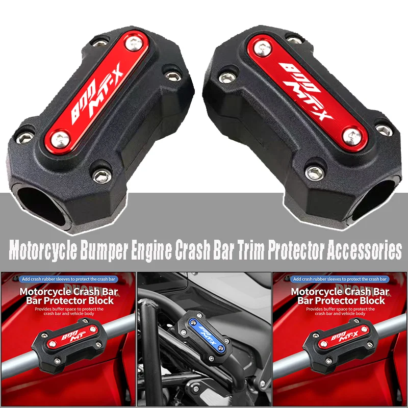 

For 800 MT-X MTX CFMOTO 800MT-X 800MTX CF MOTO 800MT Motorcycle Accessories Engine Protection Guard Bumper Decorative Block