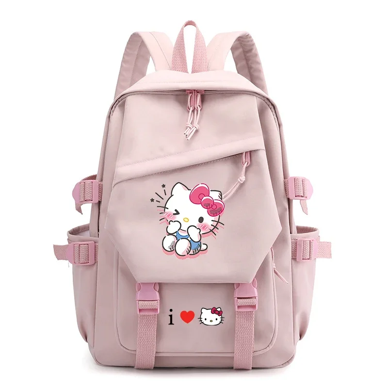 

Sanrio Hello Kitty Kawaii женский рюкзак для подростков дорожный рюкзак для девочек детские школьные сумки для книг Mochila Escolar