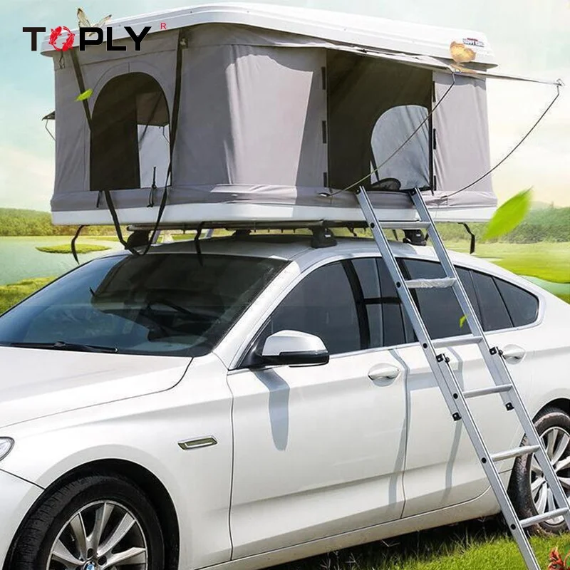 High Quality Car Rooftop Tent Outdoor Camping Hard shell Pop Up Car Roof Tent