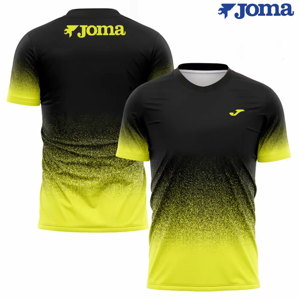 JOMA الصيف موضة ثلاثية الأبعاد تي شيرت مطبوع الرجال الرياضة في الهواء الطلق اللياقة البدنية الجري تنفس التجفيف السريع قصيرة الأكمام الموضة #4