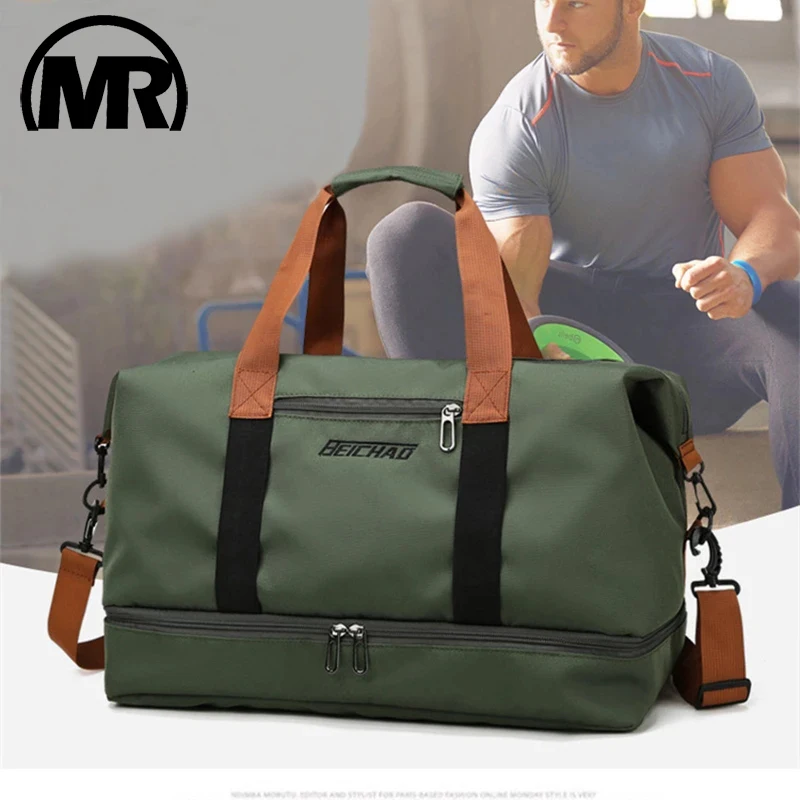 MARKROYAL Fashion Travel Bags For Women Large Capacity Men's Sports bag Waterproof Female Messenger Bag Dry And Wet Dropshipping