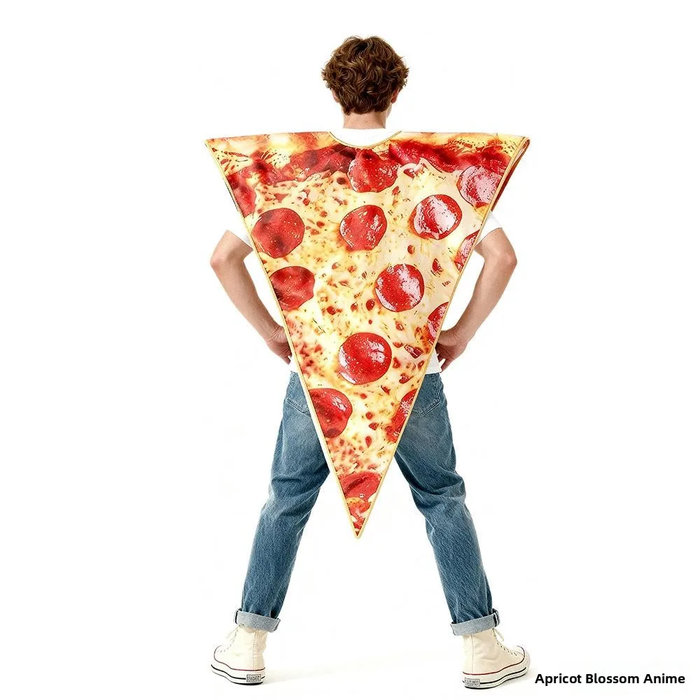 Disfraz de Pizza ciosa para Adultos, Actuación en Escenario de loween, Disfraz de Carnaval Transfronterizo, Disfraz de...