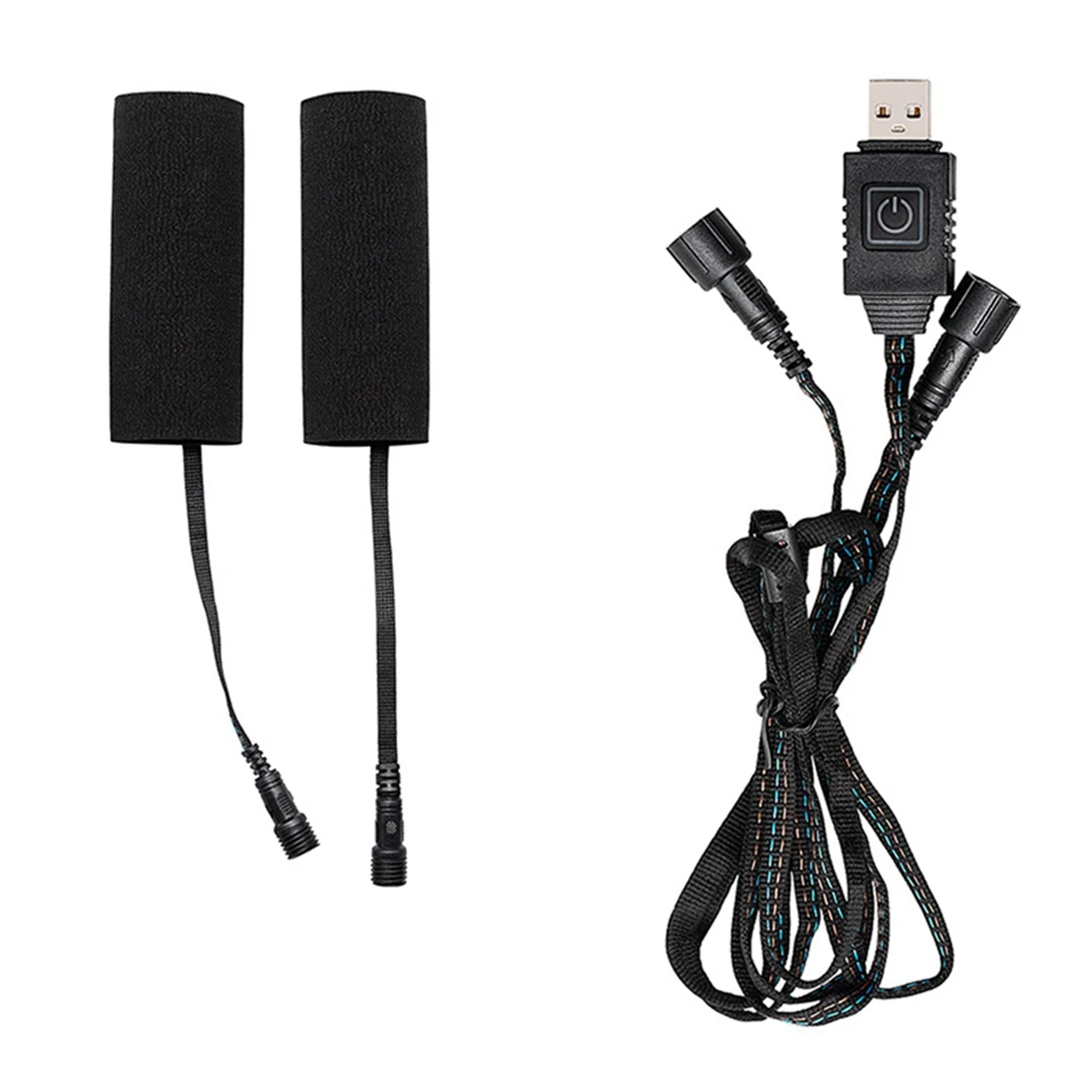 

Motorcycle Heated Grips Handlebars USB Adjustable Insulated Handlebars Electric Scooter Bicycle Warming Accessories
