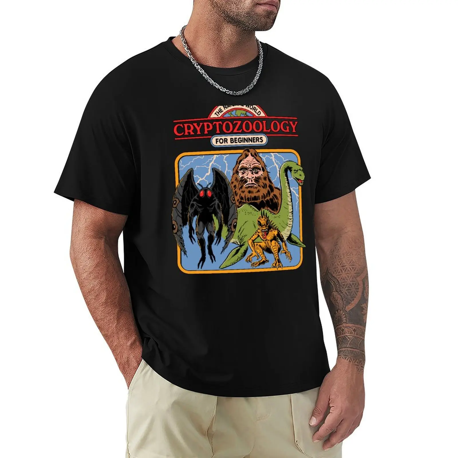 Cryptozoology For Beginners T-Shirt Festival Short Sleeve T-Shirt