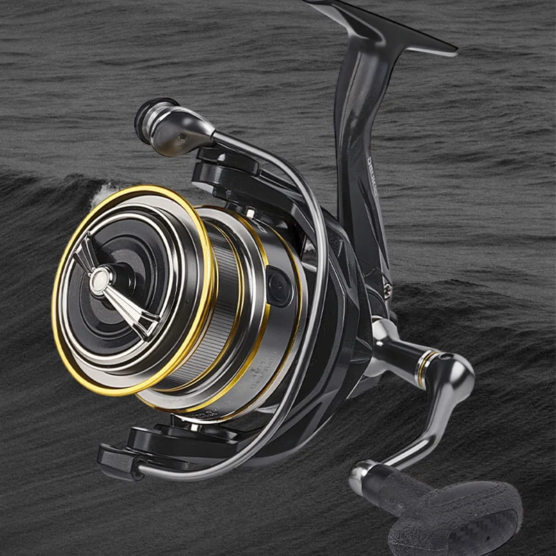 moulinet-de-peche-spinning-deukio-lancer-long-double-poignee-en-metal-leger-et-fluide-tg5500m-pour-la-peche-en-eau-douce-et-en-eau-salee