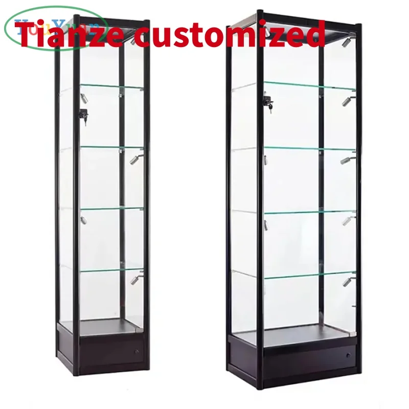 (Customized) display showcase tiered display smoke shop display rack smoke shop