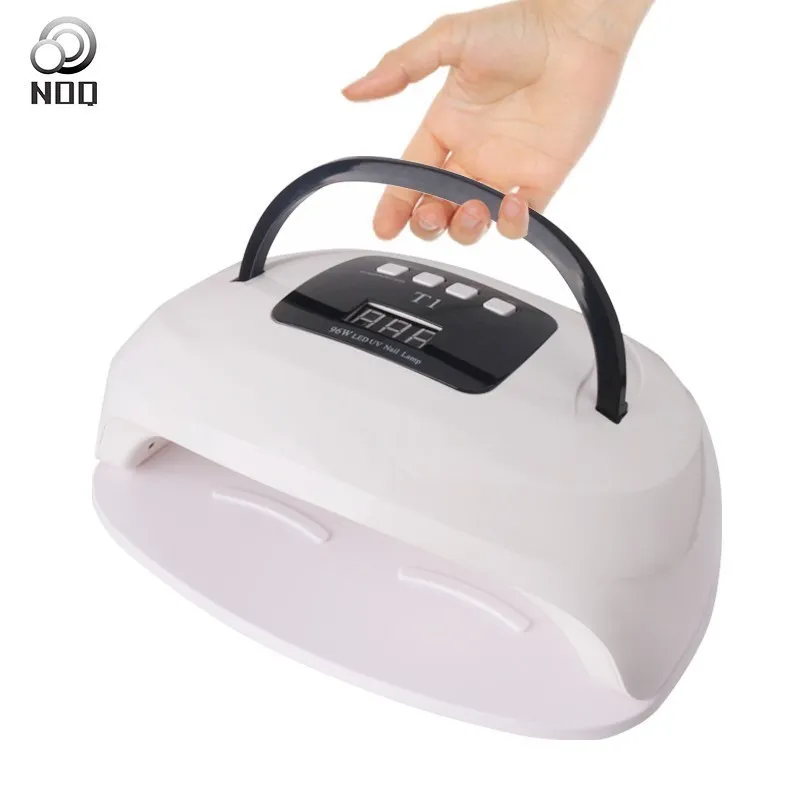 NOQ SOLE T1 Max72W HA CONDOTTO LA Lampada UV Per Unghie Entrambe Le Mani 36 Perle di Ghiaccio Lampada A Raggi Ultravioletti Per Manicure Del Chiodo Portatile gel Polish