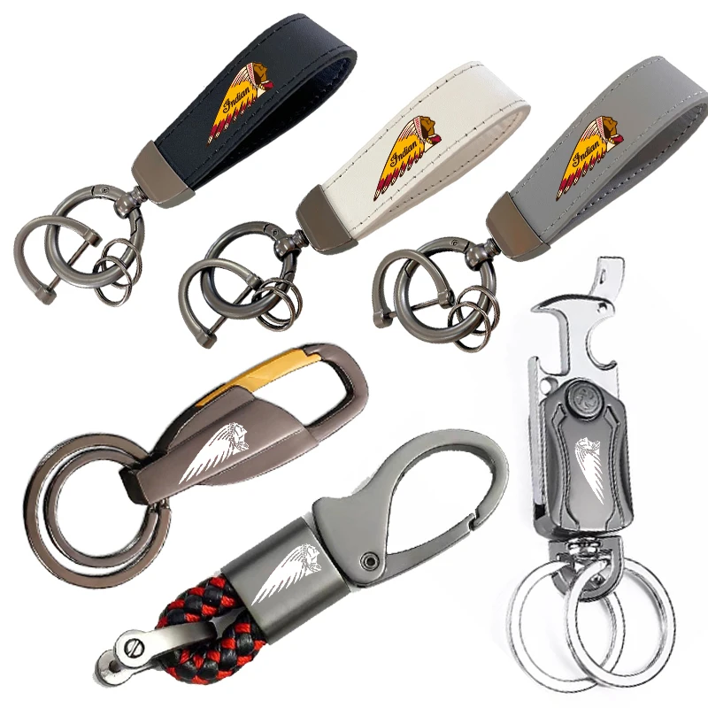 For Indian FTR 1200 S FTR1200 Carbon / Rally Chief VINTAGE Scout  Custom metal keychains are supported