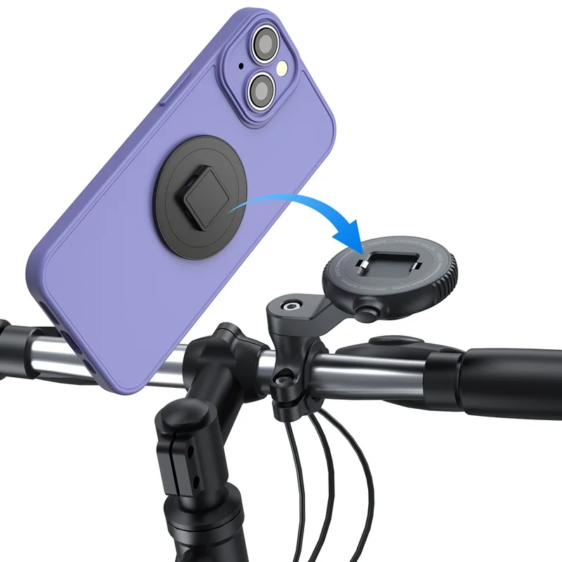

Magnetic Bicycle Phone Holder,Motorcycle Handlebar Stand,Universal Bicycle Phone Mount for Samsung iPhone 17 16 15 14 13 Pro Max