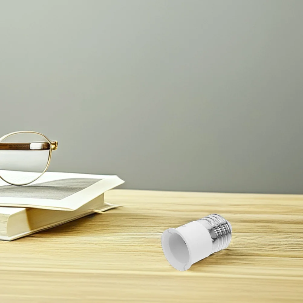 

4Pcs Lamp Socket Converters E27 to B22 Adapter High Temperature Resistant Light Bulb Base Converter for Home Office Workshop