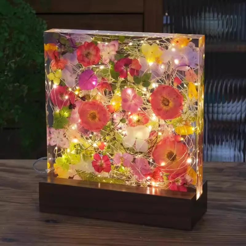 Resin creative desk lamp night light ambient light bedroom sleep light home accessories