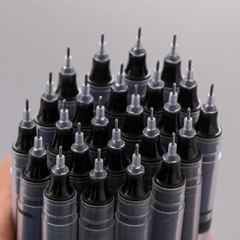 Stylos gel de type illac de haute qualité, stylo à bille liquide droit, papeterie Kawaii, fournitures scolaires et de bureau, écriture, 10 pièces/ensemble