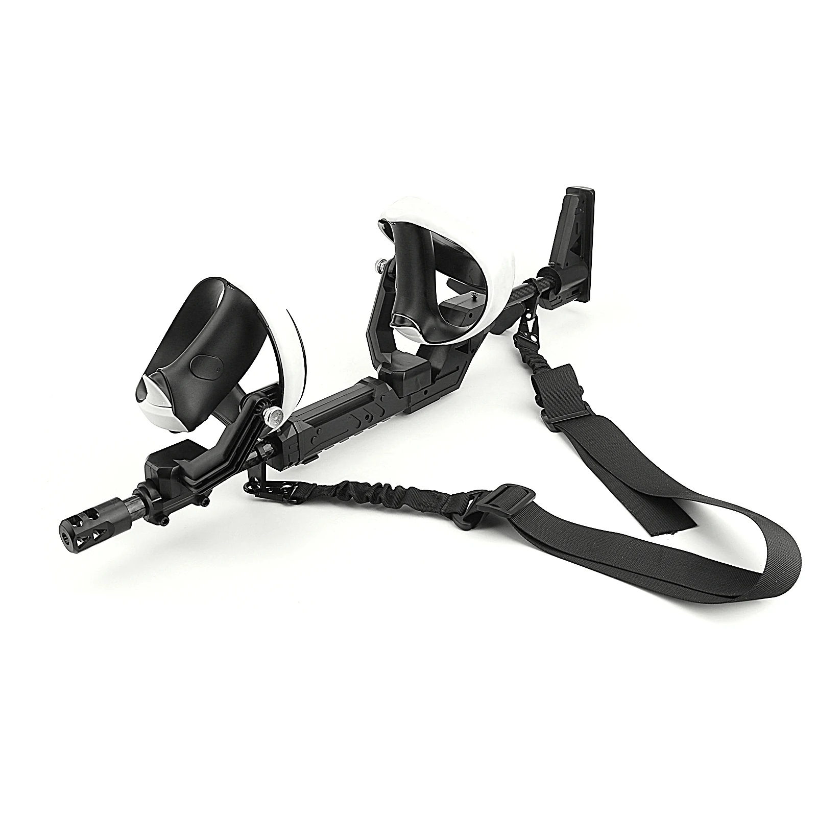 VR Gun Stock for PSVR2, Controller Accessories for Playstation VR2, Magnetic Gunstock, Enhance FPS Games Reality Control Feel