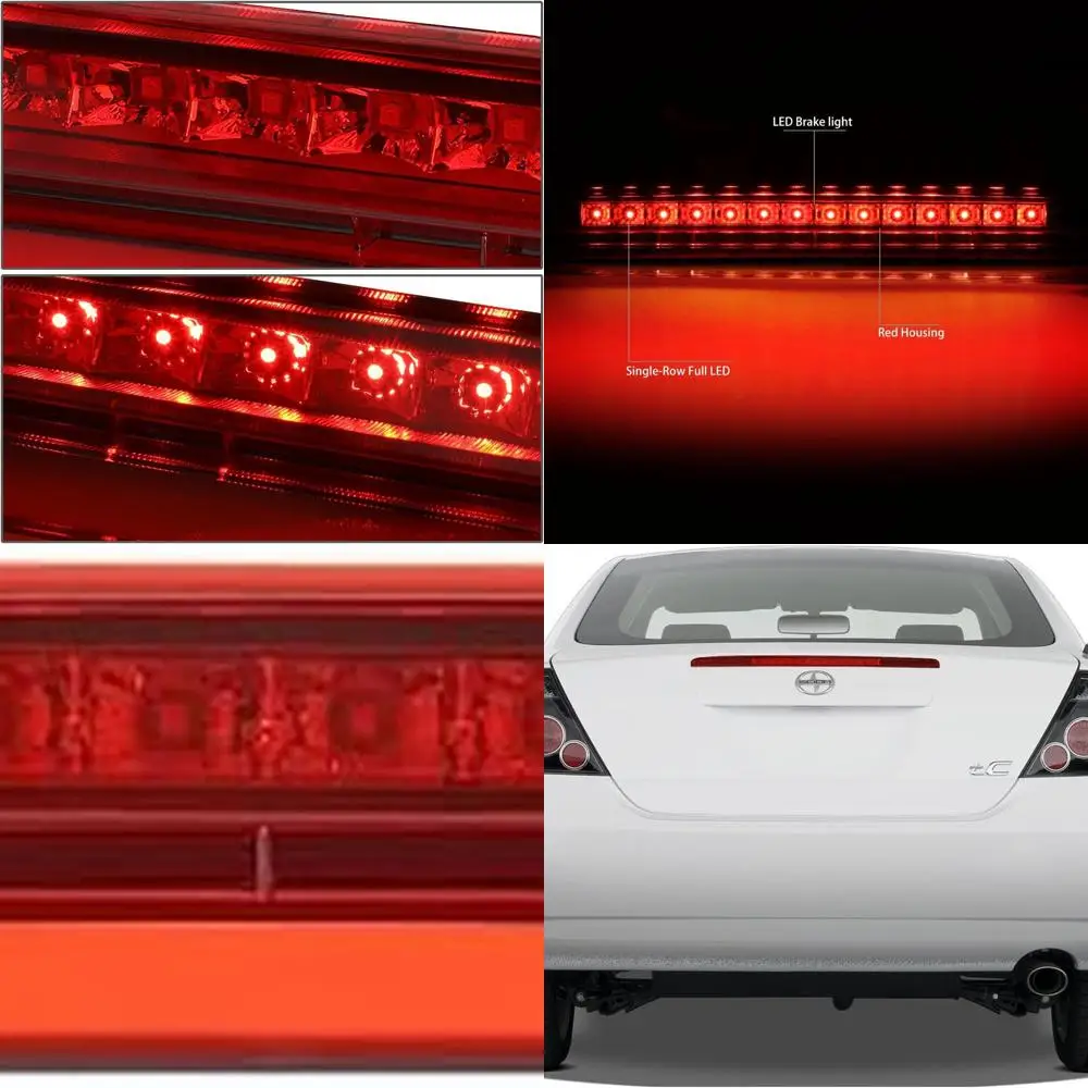 

Red High Mount 3rd Brake Light LED with Red Lens for 2005-2010 Pontiac G6