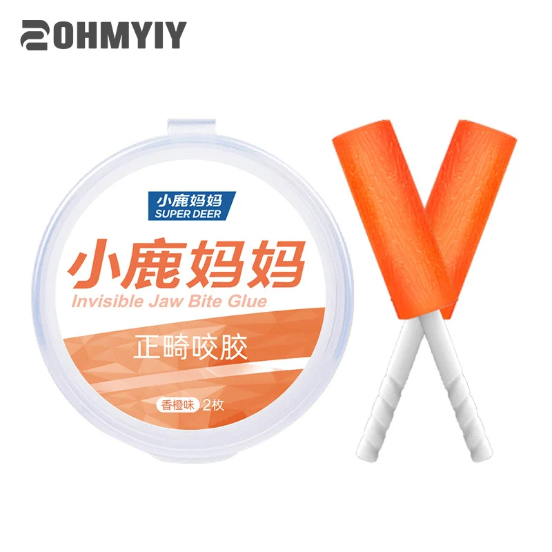 

2Pcs/pack Dental Stick Orthodontic Bite Aligner Chewies Silicone Teeth Stick Bite Tooth Chew Aligners Dentis Brackets
