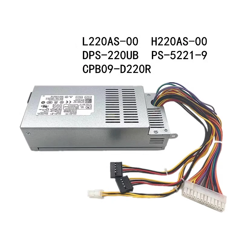 Fuente de alimentación probada para DELL 660S 270S, 220W, L220AS-00, H220NS-00, D220AS-01, DPS-220UB, 0R82H5 0, TTXYJ 0, RTPPJ