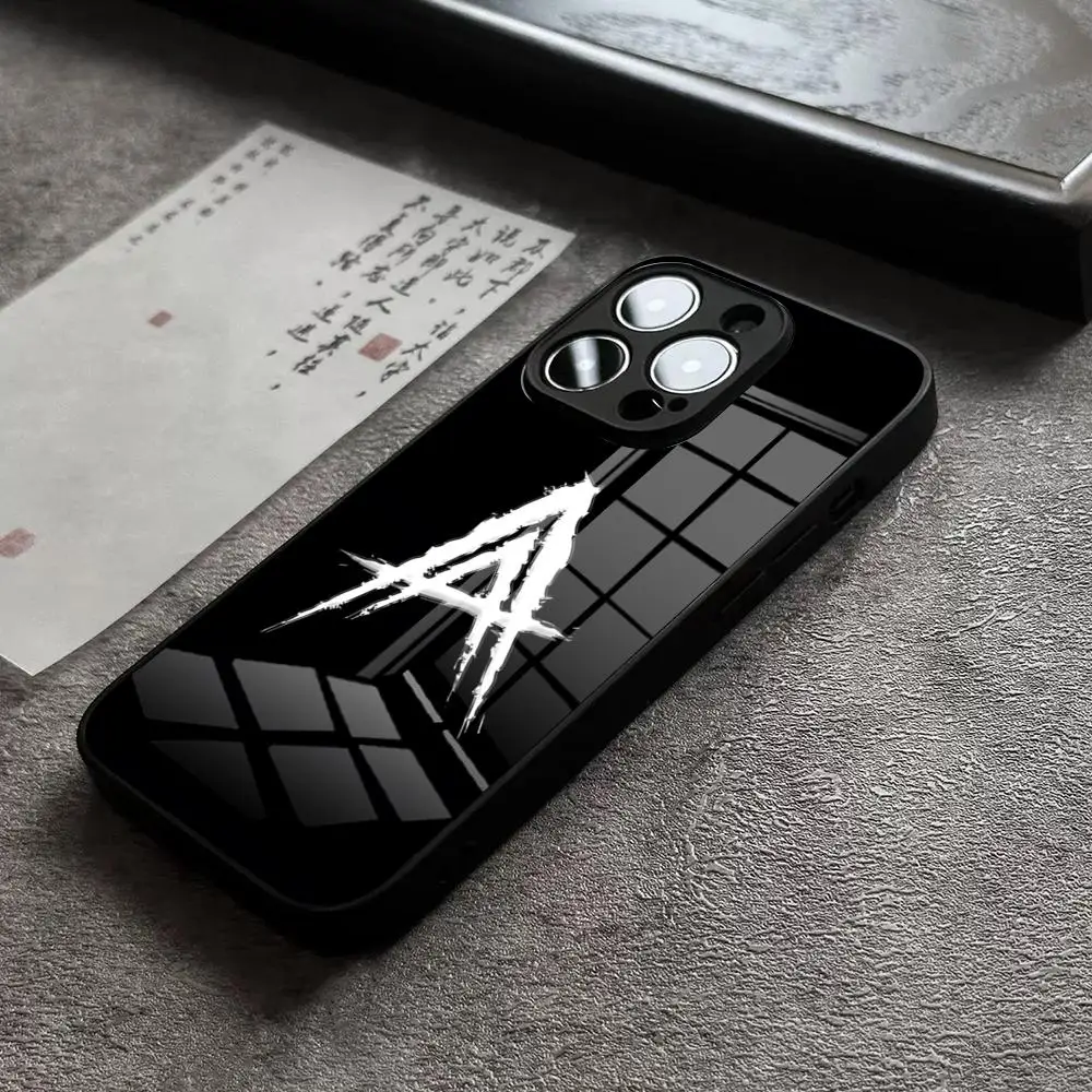 Etui na telefon z rapera A- Anuel AA, szklana obudowa na iPhone 17, 16 Pro Max, 14 Plus, 12, 13 Mini, 11, 15, X, XR, XS, 8, 7 Plus, SE — zdjęcie produktu 6