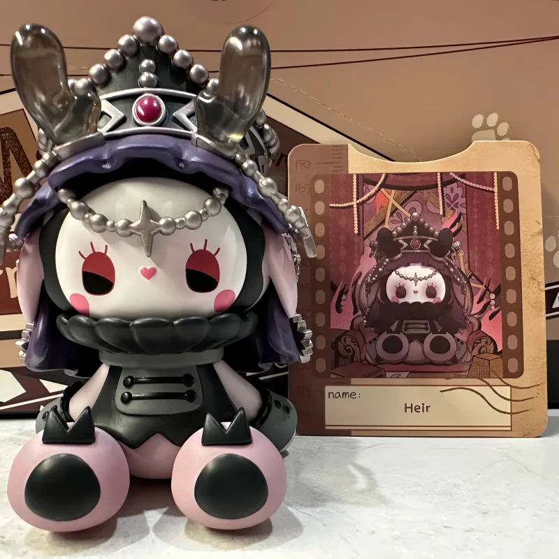 الأصلي لاكي إيما سيكريت فورست بليزارد ماونتن فيلا سلسلة صندوق أعمى أنيمي الشكل سطح المكتب الديكور kawaii هدية الكريسماس