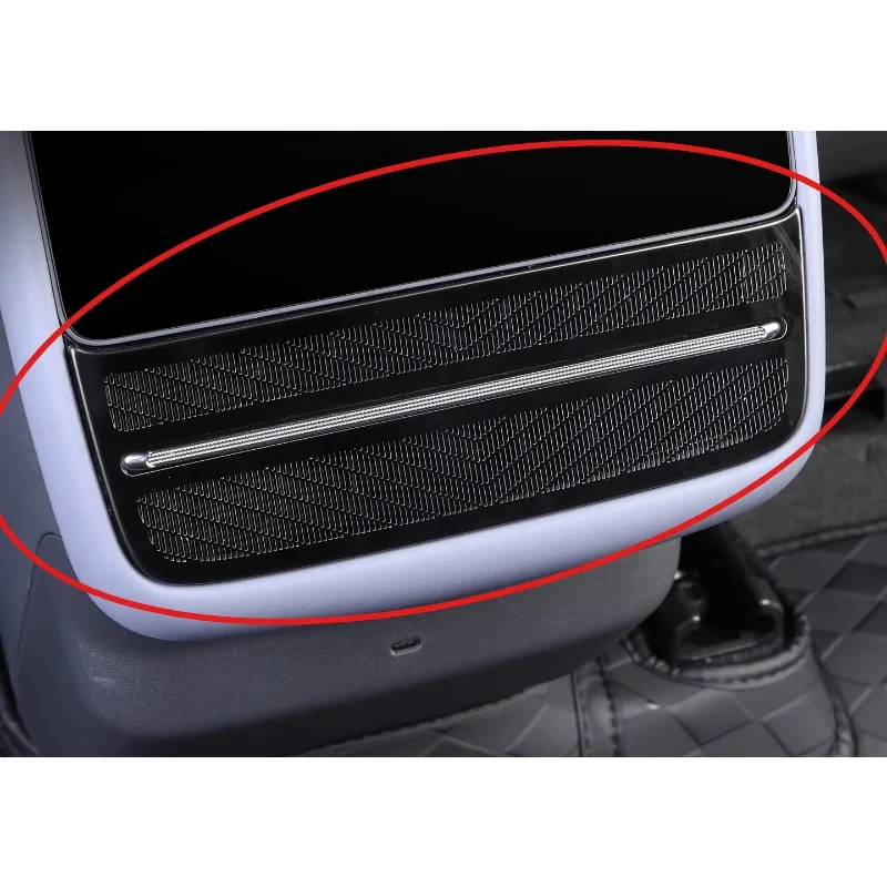 

Защитная крышка заднего выхлопного отверстия, пыленепроницаемая, устойчивая к царапинам, стальная черная для Xiaopeng G7